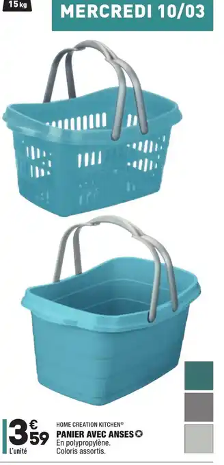 ALDI Panier Avec Anses offre