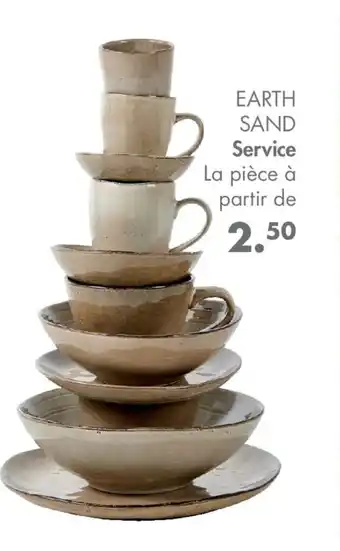 Casa EARTH SAND service offre