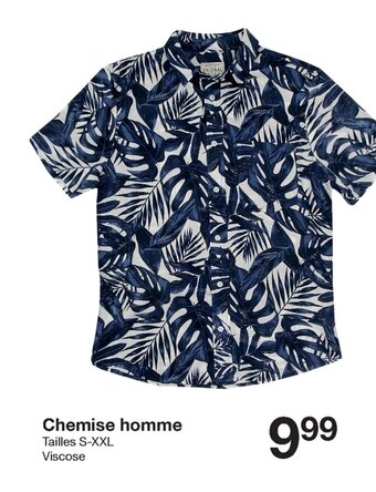 Zeeman Chemise homme offre