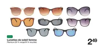Zeeman Lunettes de soleil femme offre