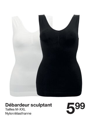 Zeeman Débardeur sculptant offre