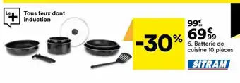 BUT Batterie de Cuisine 10 Pièces offre