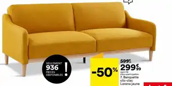 BUT Banquette Clic-Clac offre