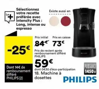 BUT Machine à Dosettes offre