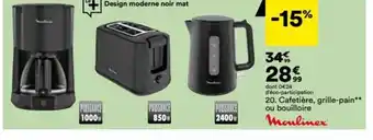 BUT Cafetière Grille-Pain offre