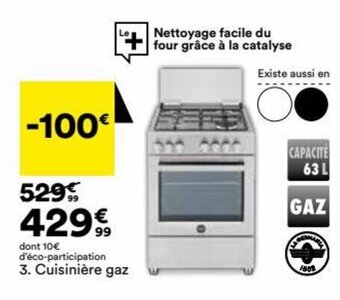 BUT Cuisinière Gaz offre