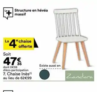BUT Chaise Inès offre