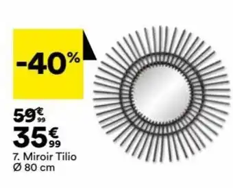 BUT Miroir Tilio offre