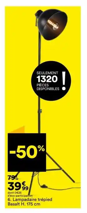Lampadaire Trépied