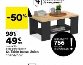 BUT Table Basse Union offre