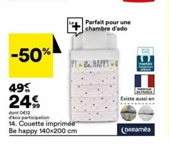 Couette Imprimée