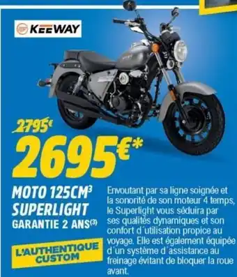 E.Leclerc L'Auto Moto 125cm Superlight offre