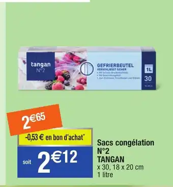 Migros Sacs Congélation offre