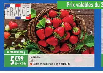 Migros Fraises offre