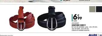 Ceinture Cuir