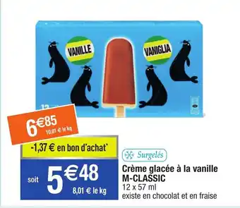 Migros Crème Glacée à La Vanille offre