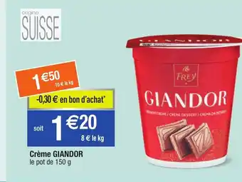 Migros Crème Giandor offre