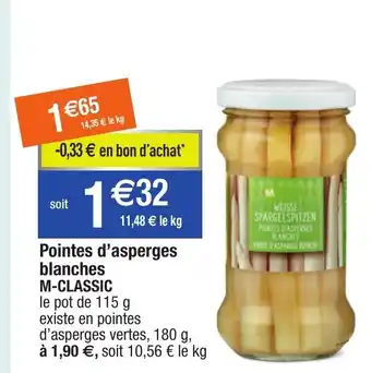 Pointes d'Asperges