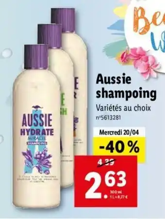 Aussie Shampoing