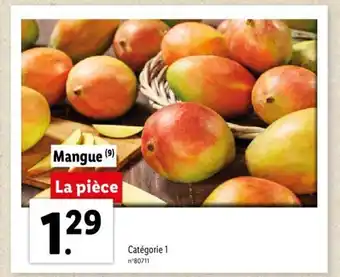 Lidl Mangue offre