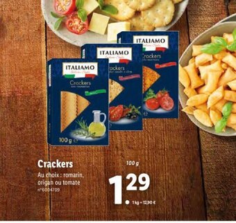 Lidl Crackers offre