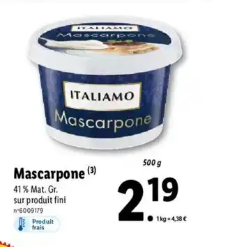 Mascarpone