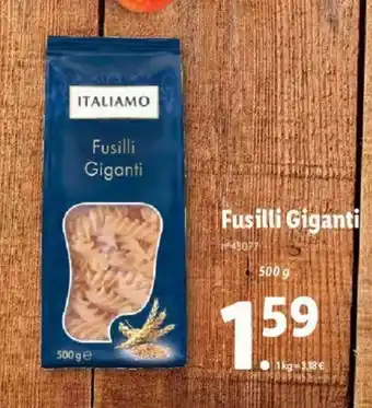 Lidl Fusilli Giganti offre