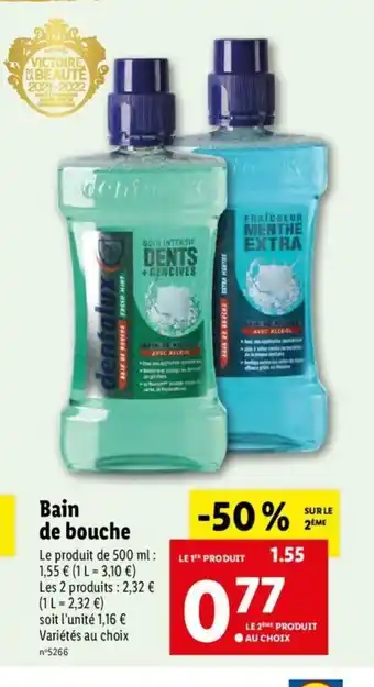 Lidl Bain De Bouche offre