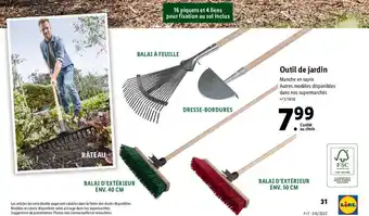 Lidl Outil De Jardin offre