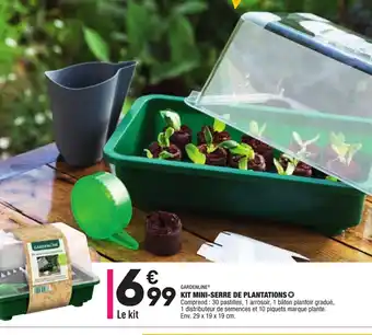 ALDI Kit Mini-Serre de Plantations offre