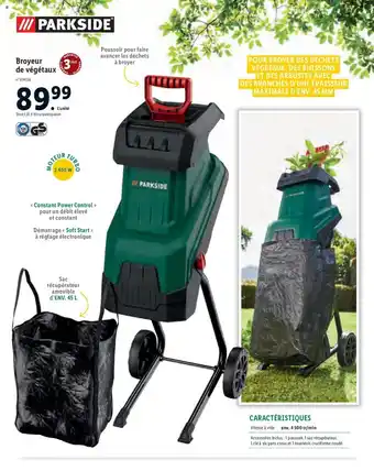 Lidl Broyque De Végétaux offre