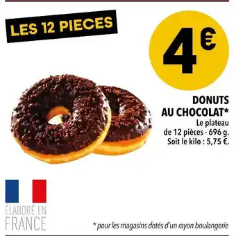 Supeco Donuts au chocolat offre