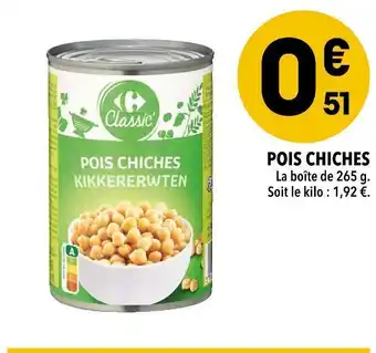 Pois chiches