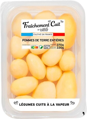Match Lunor pommes de terre entières sans peau offre