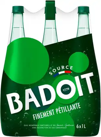 Match Badoit eau gazeuse offre