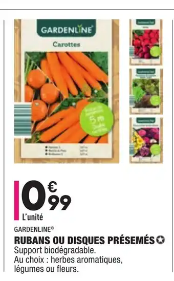 ALDI Rubans ou Disques Présemés offre