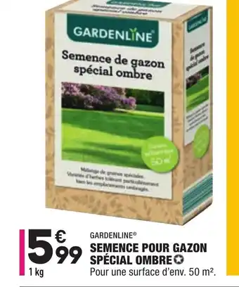 ALDI Semence Pour Gazon Spécial Ombre offre