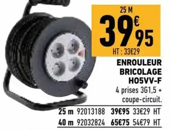 Brico Cash Enrouleur briocolage offre