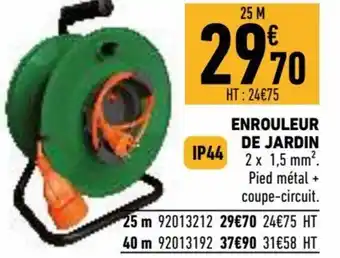 Brico Cash Enrouleur de jardin offre