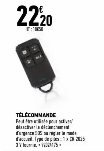 Télécommande