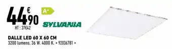 Brico Cash Dalle led 60 x 60 cm offre