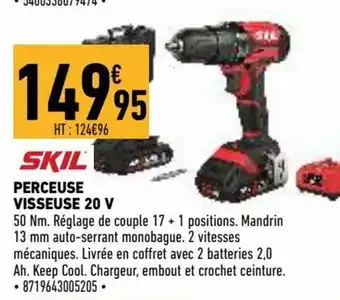 Brico Cash Perceuse visseuse 20 V offre