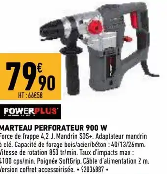 Marteau perforateur 900 W