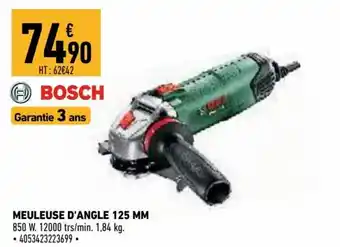 Brico Cash Meuleuse d'angle 125 MM offre
