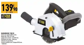 Rainureuse 1700W
