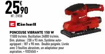 Ponceuse vibrante 150 W