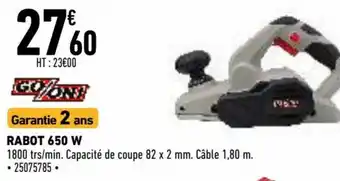 Rabot 650 W