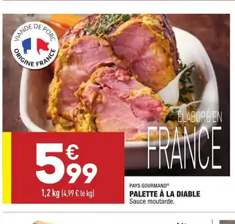 ALDI Palette à la Diable offre