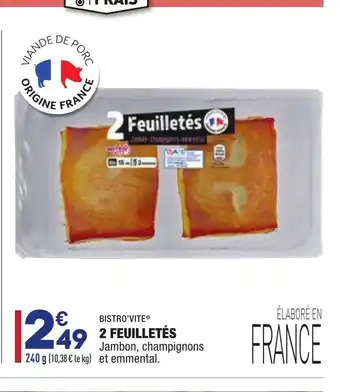 2 Feuilletés
