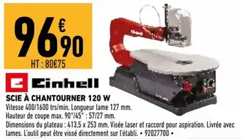 Brico Cash Scie à chantourner 120w offre